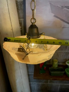 1930's Vintage Pink Art Deco/Nouveau Light