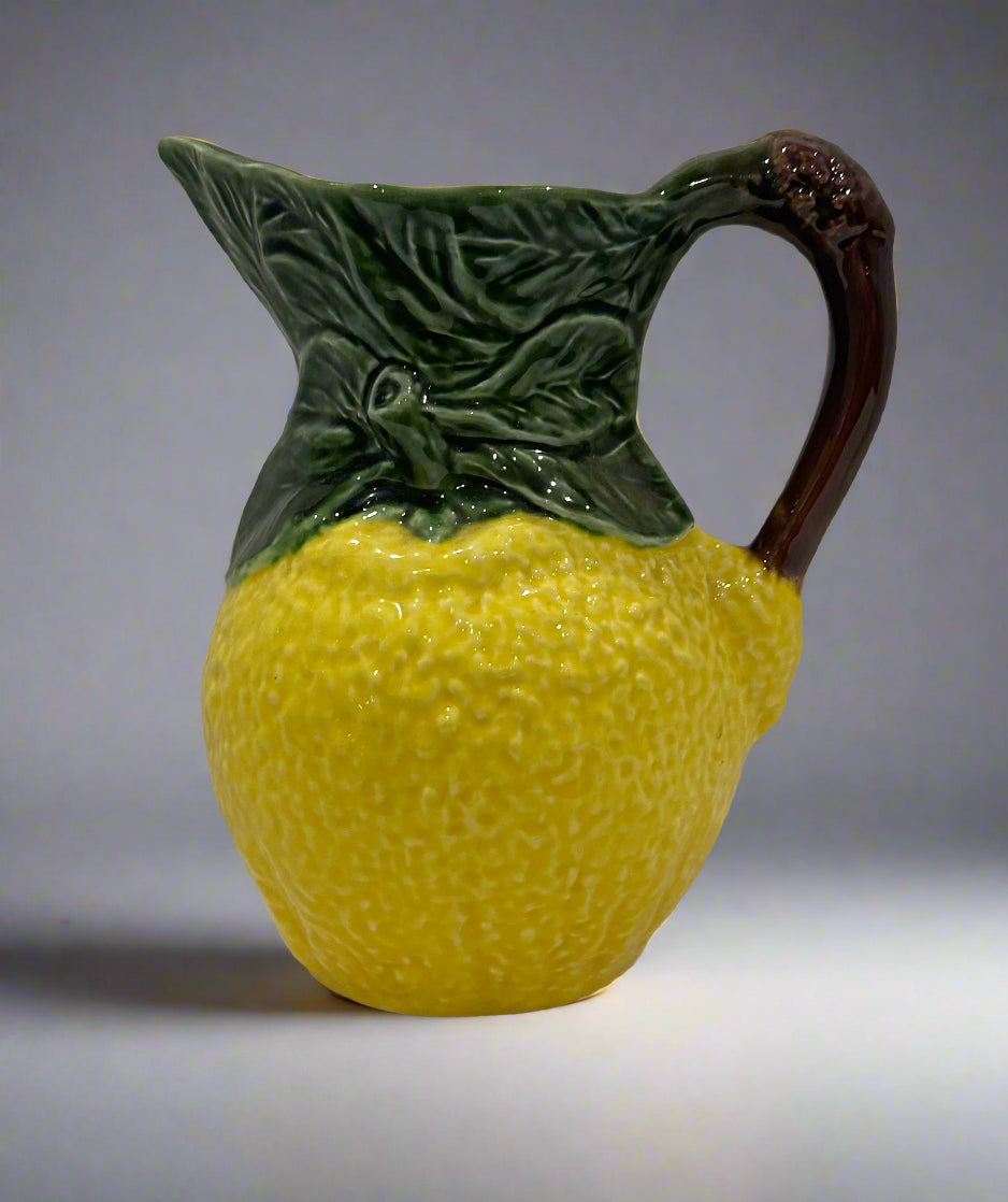 Majolica Orange Vase