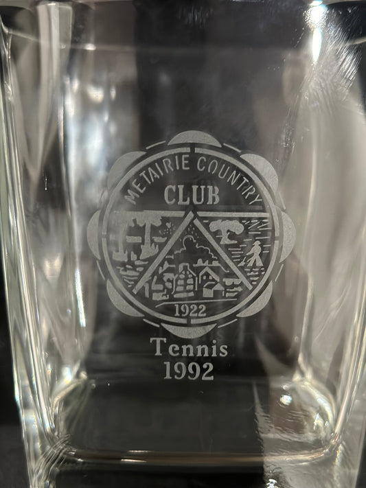 Metairie Country Club Crystal Ice Bucket 1992