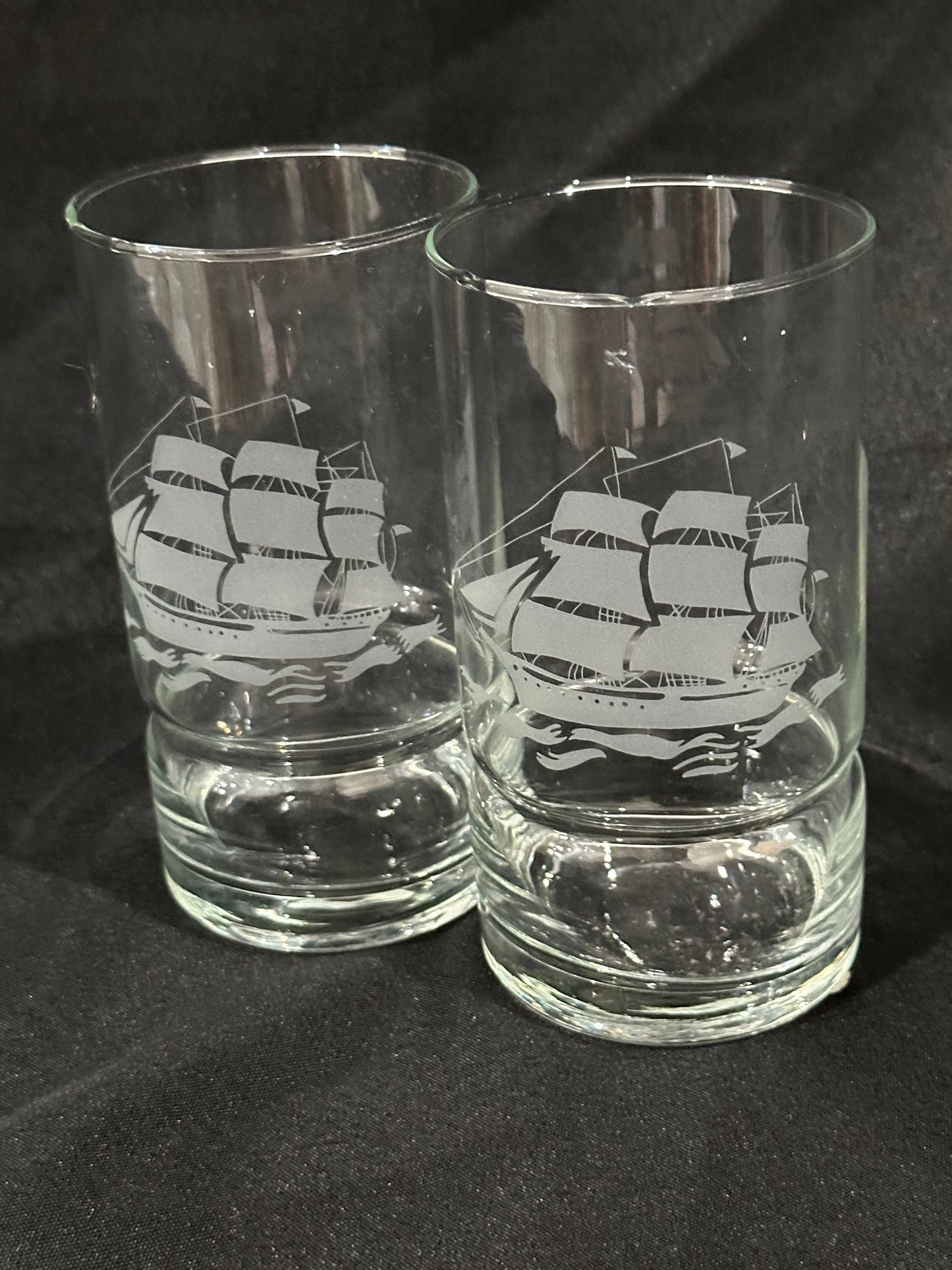 Sailboat Highball Glasses