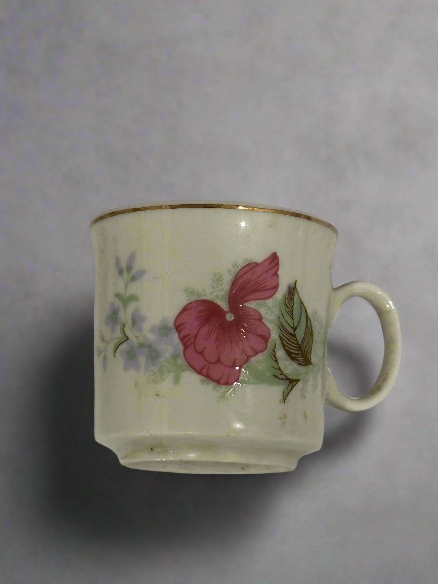 Espresso Cup and Platter Set