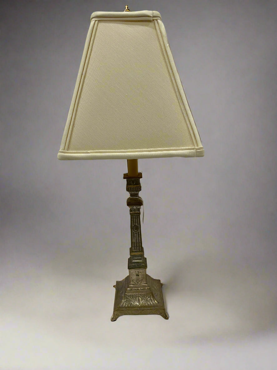 Neo-Classic Brass Office Lamp