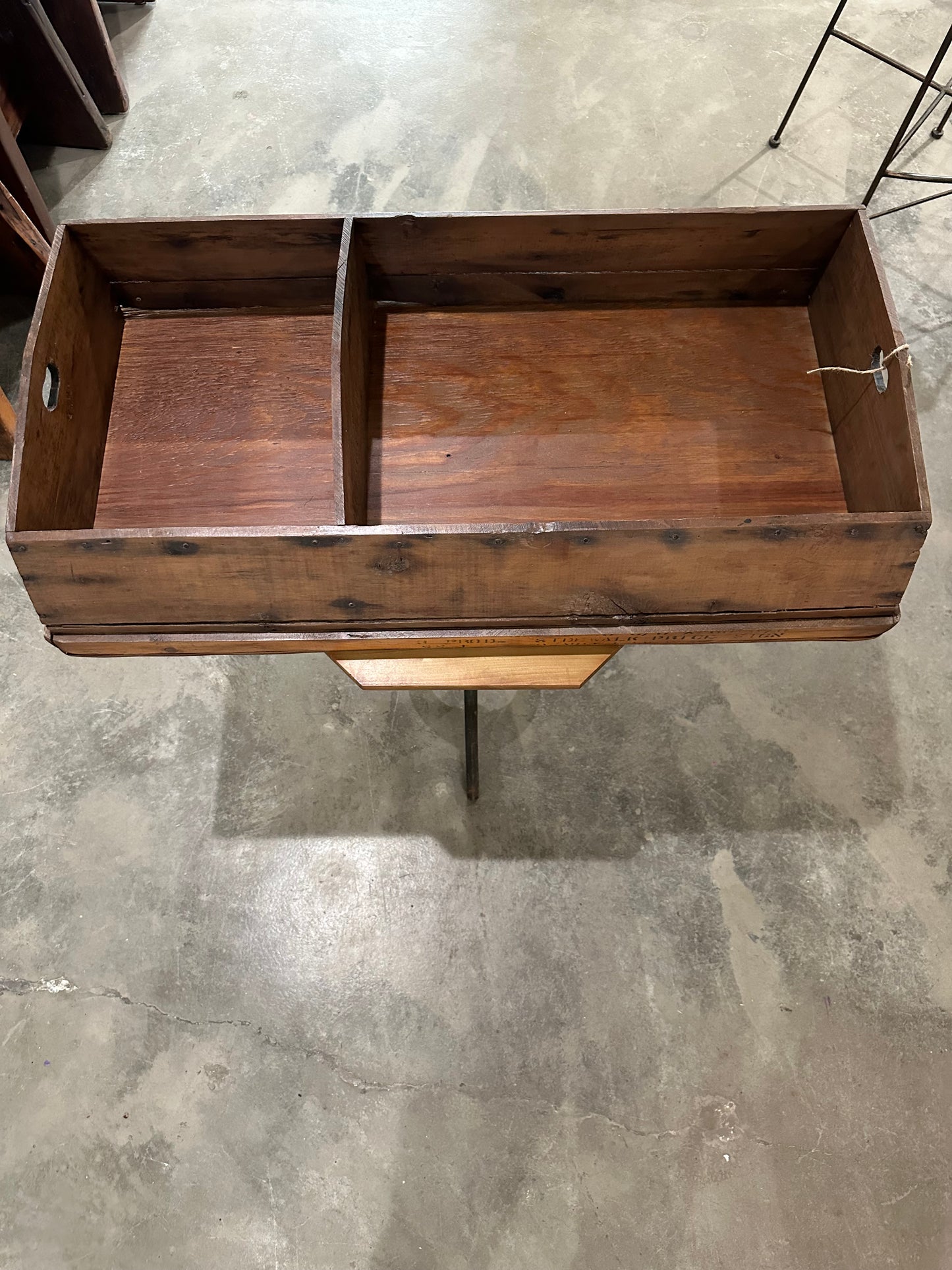 Reclaimed Wood Display Box