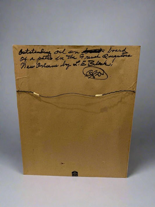 Brulatour Courtyard Oil Painting