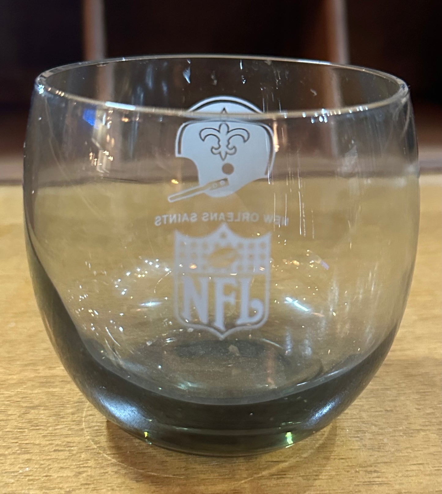 Vintage Official Saints Glass
