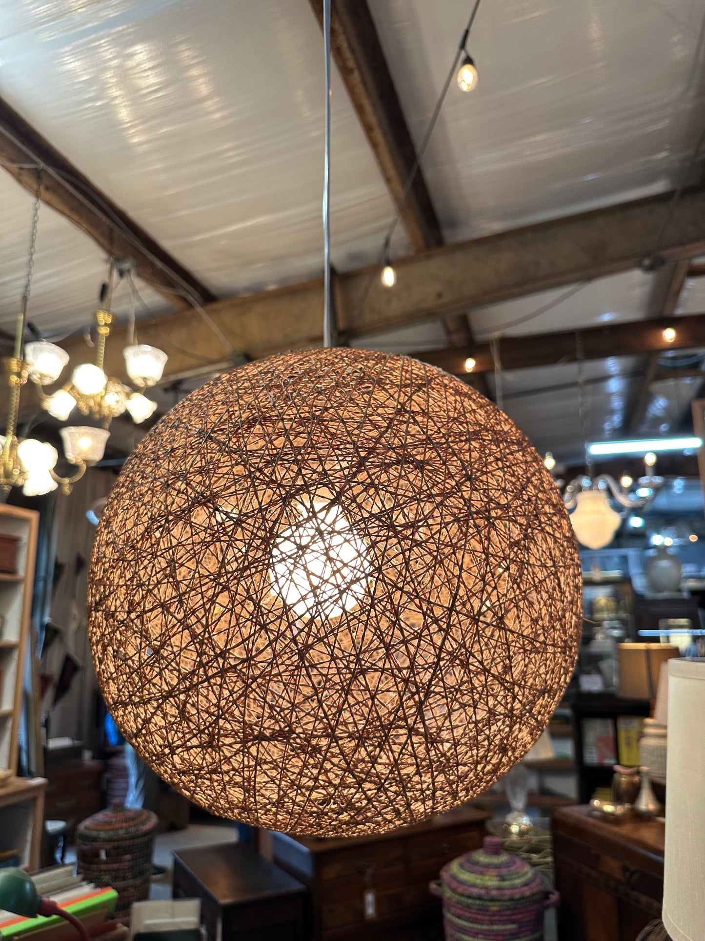 Funky Woven Globe