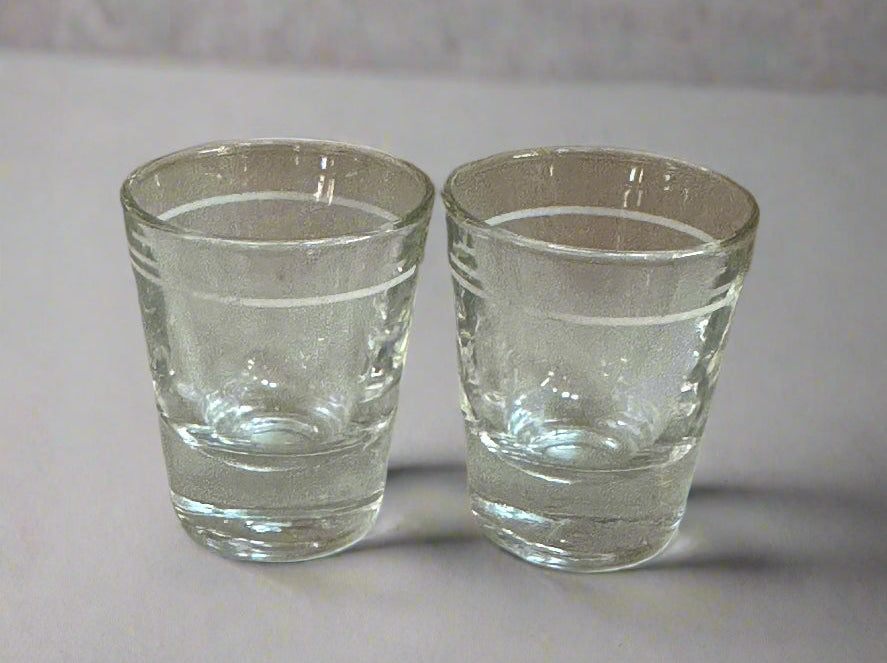 Vintage Mid-Century Modern Shot Glasses