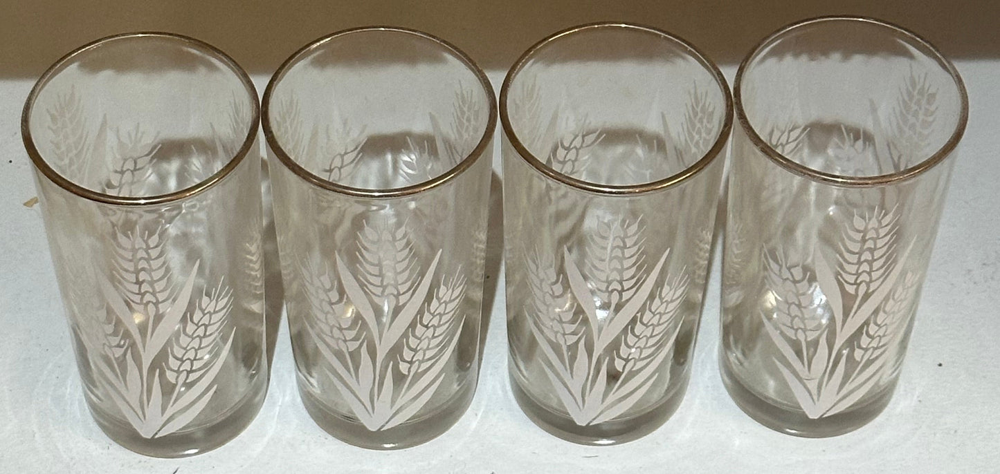 Set of MCM Gold Rimmed Glasses
