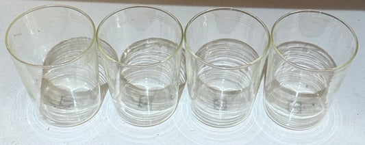 Vintage Schott Banded Juice Glasses