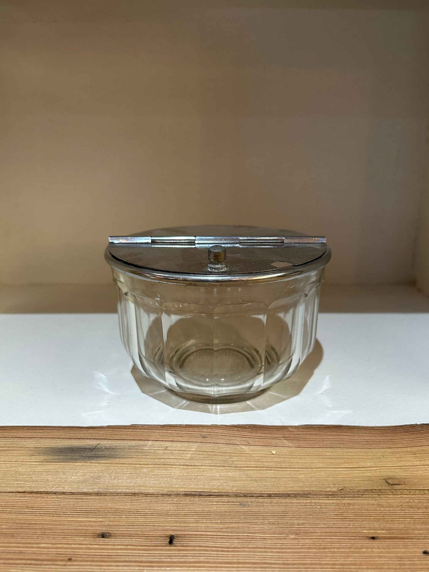 Vintage 1950’s flip top diner sugar bowl