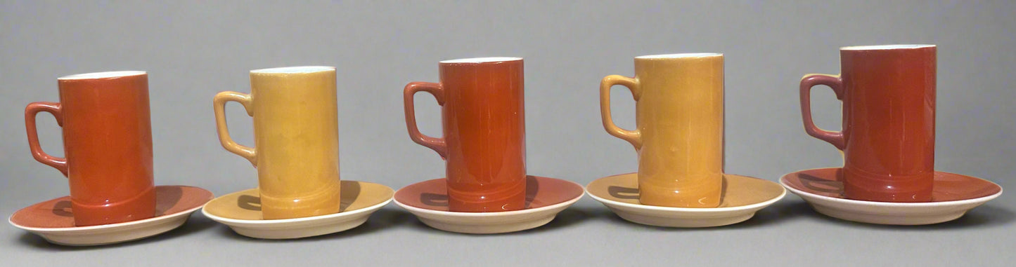 Kenji Fujita Coffee Cups with Saucers