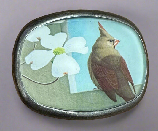 Resin Designed Vintage Paper Belt Buckles