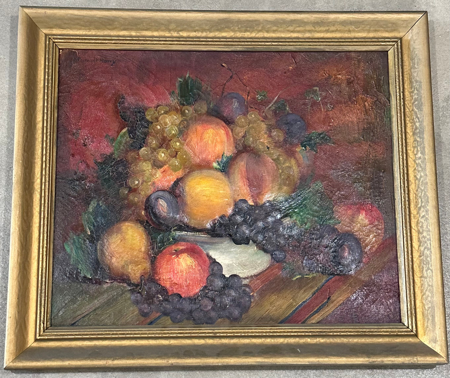 Oil Painting by F. Perrault Harry