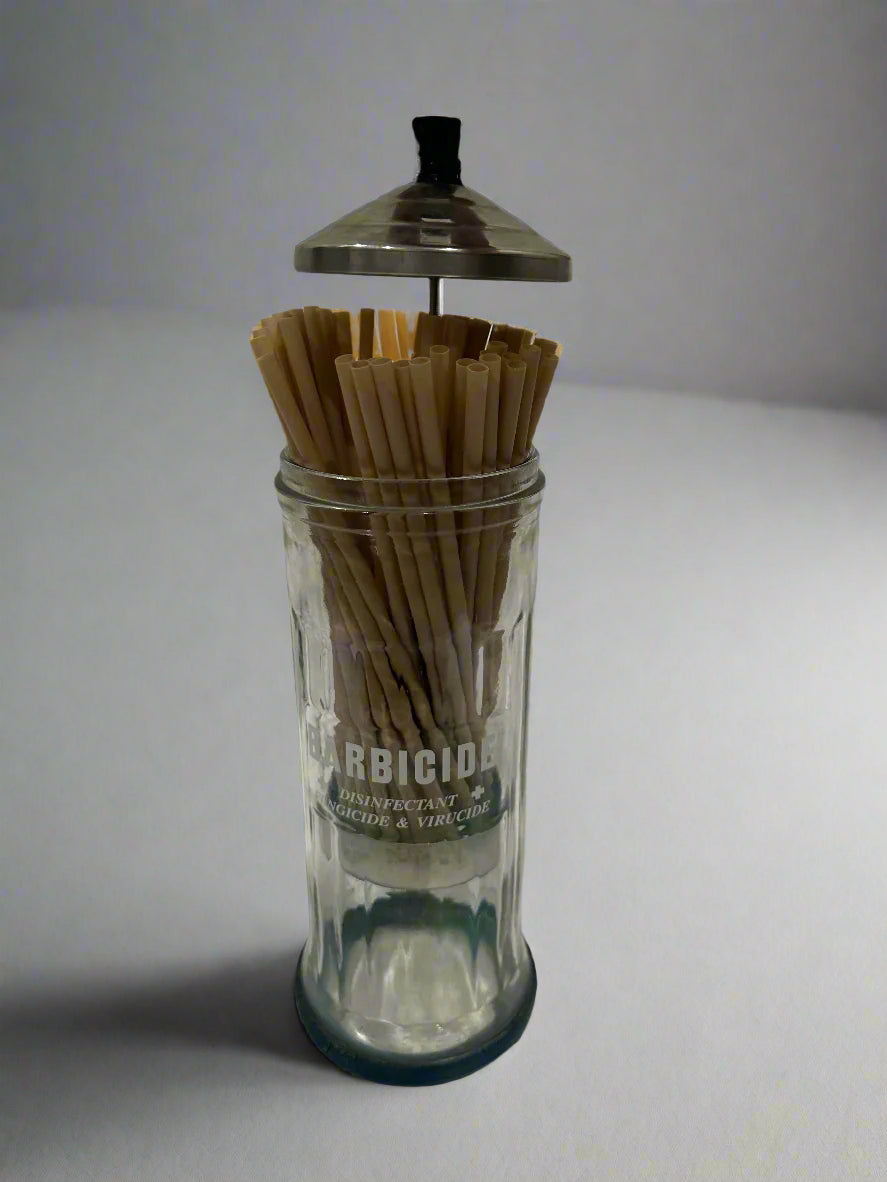 Vintage Barbicide Comb Holder