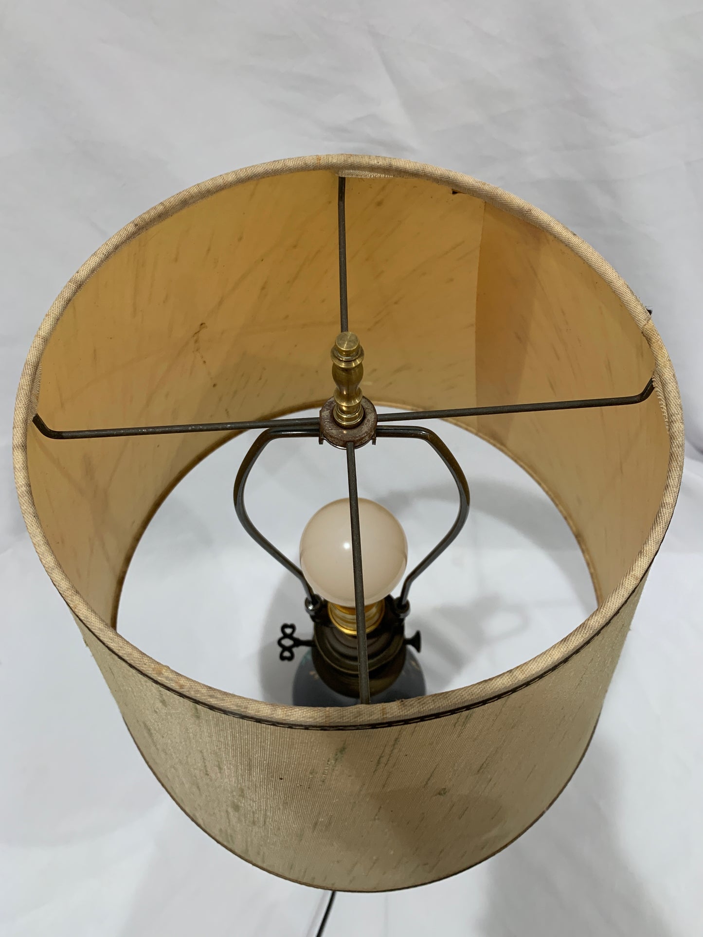 Black Opaline Table Lamp