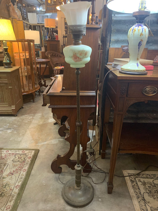 Vintage Brass Floor Lamp