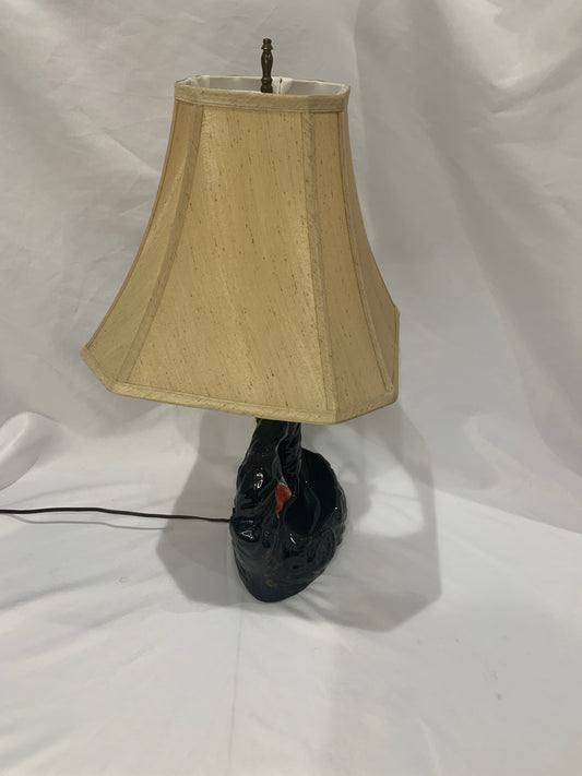 Vintage Mid Century Ceramic Table Lamp - Candy Dish