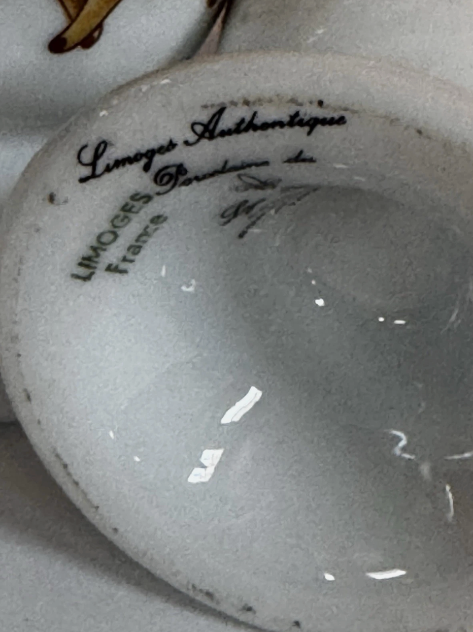 Cow Limoge Egg-Cups (2) CSBH