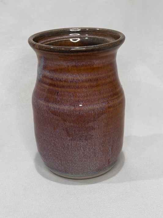 Hand-thrown pottery vase 5.5"