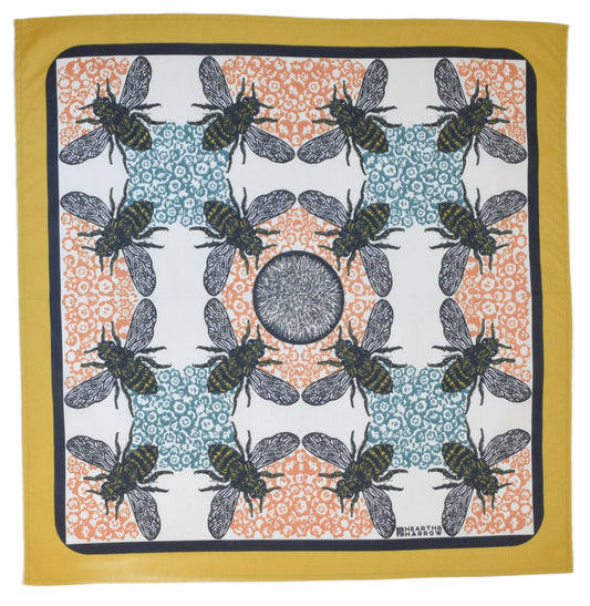 Honeybee Bandana - 100% Cotton