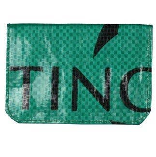 Recycled Feed Bag Card Holder