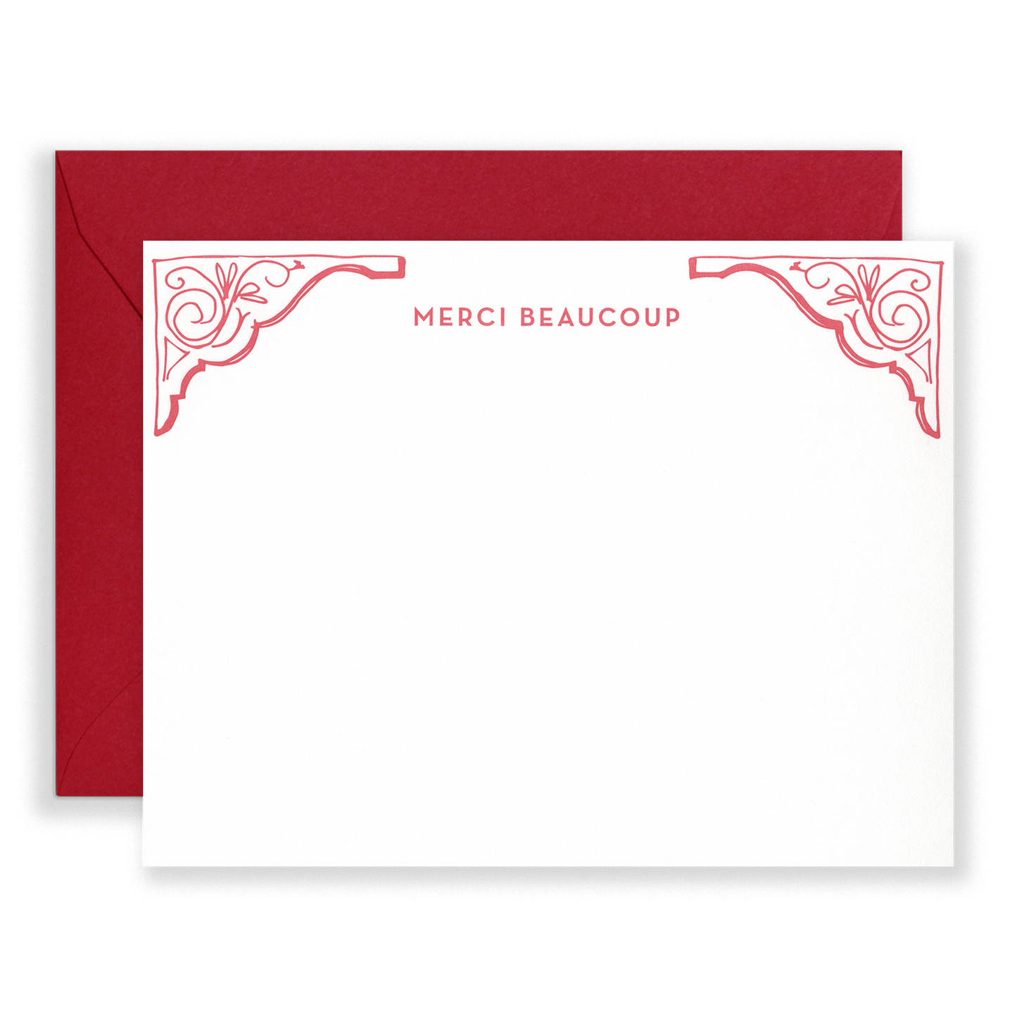 Merci Beaucoup Stationery Set: Cobblestone