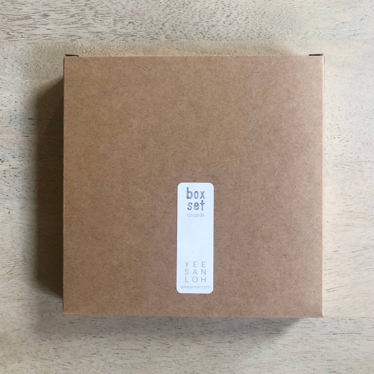 Box Set Cards / Champagne . Glasses