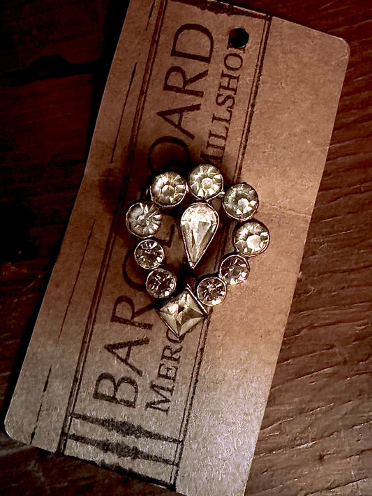 Crystal Cocktail Brooch