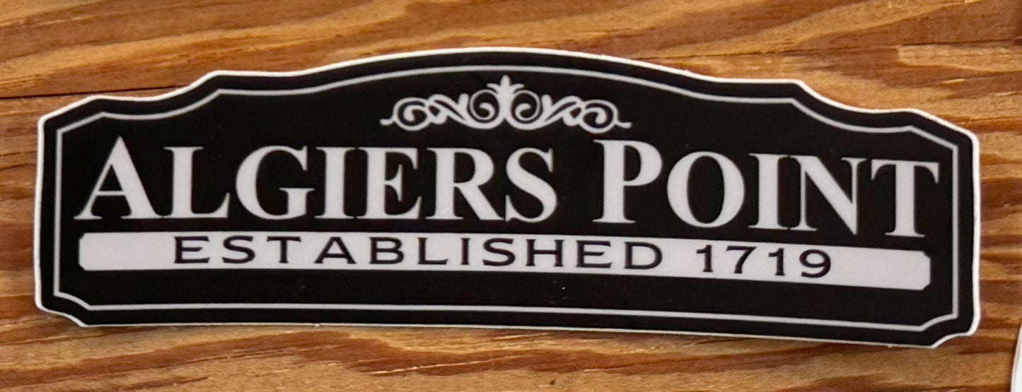 Algiers Point Stickers