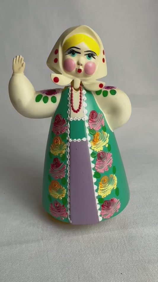 Vtg Roly Poly Doll CSBh