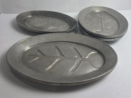 Vtg. Sizzling Server Plate
