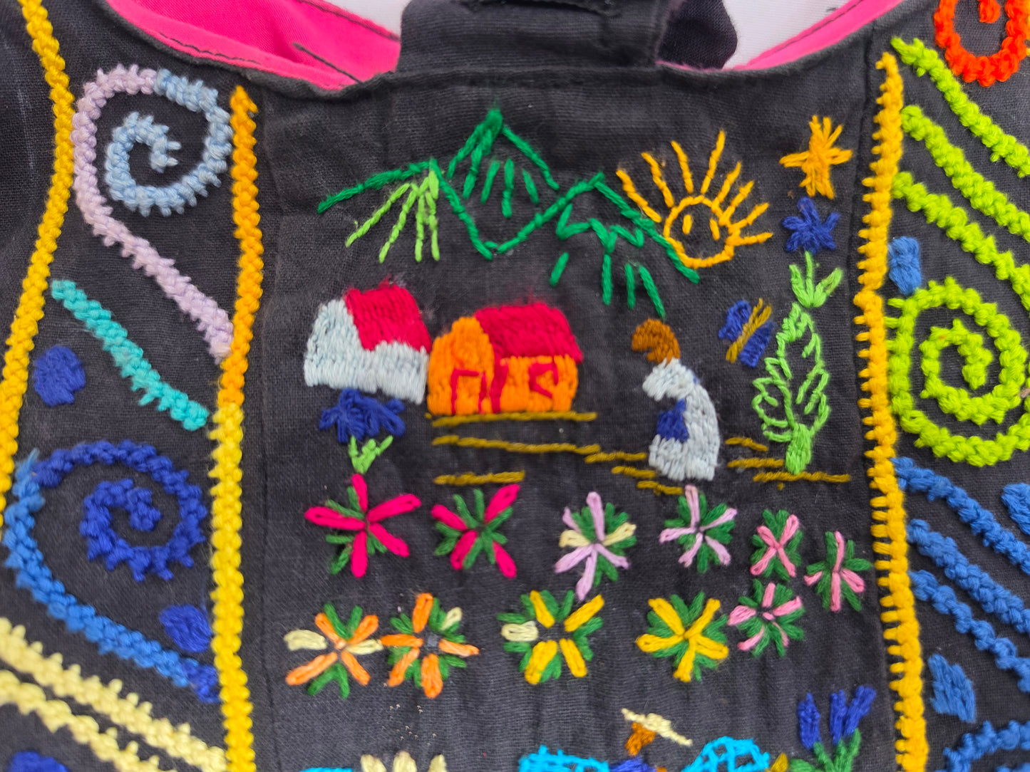 Vintage Hand Embroidered Bag CSHW