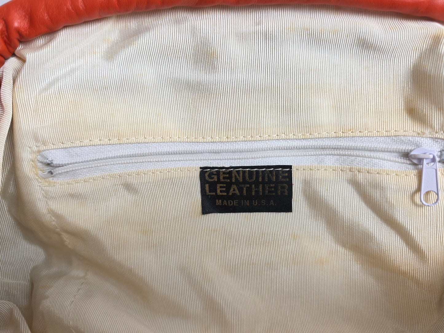 Vintage Leather Studded Crossbody Clutch CSHW