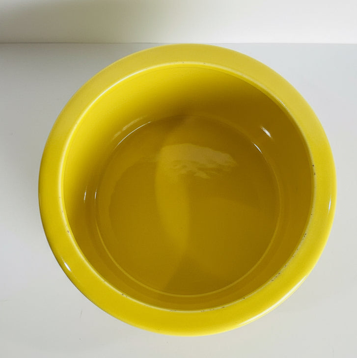 Vintage Retro Mod Daisy Large 6" Lidded Kitchen Canister