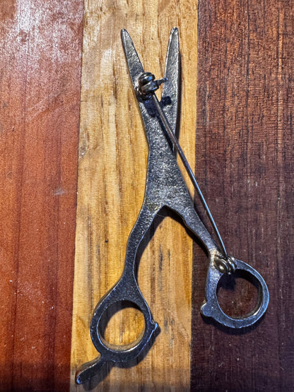 Vtg Scissors Brooch CSBH
