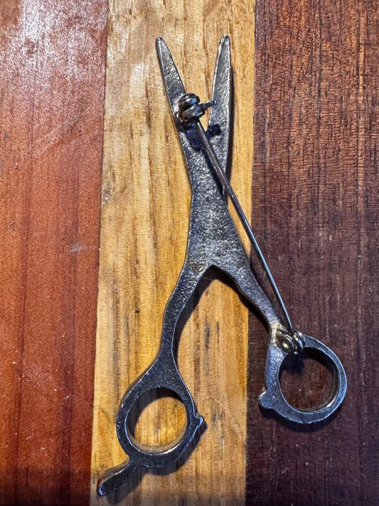 Vtg Scissors Brooch CSBH