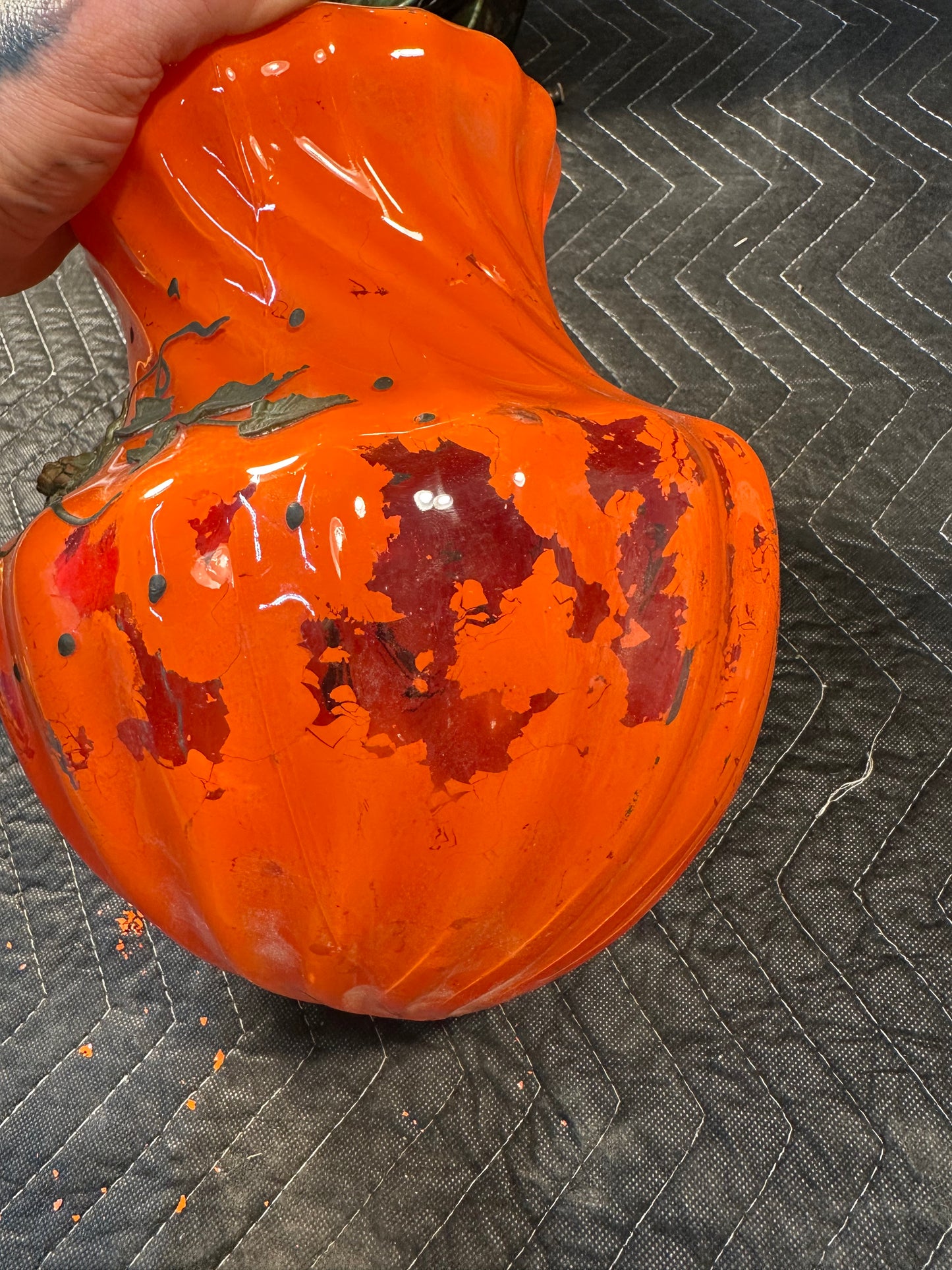 Brass and Glass Pendant