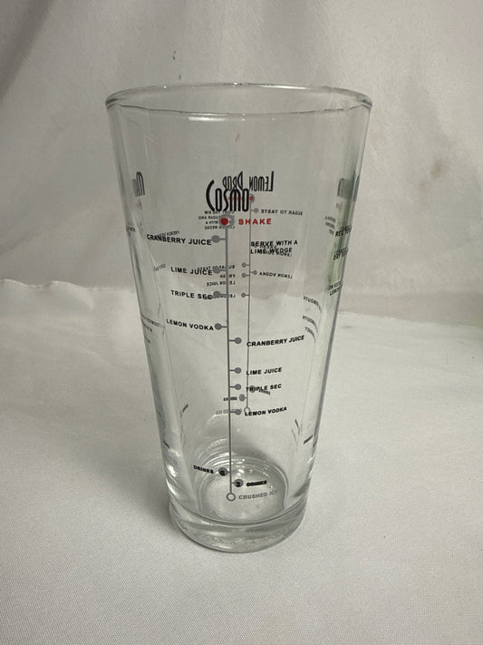 Libbey Cocktail Recipe Mixing Glass
