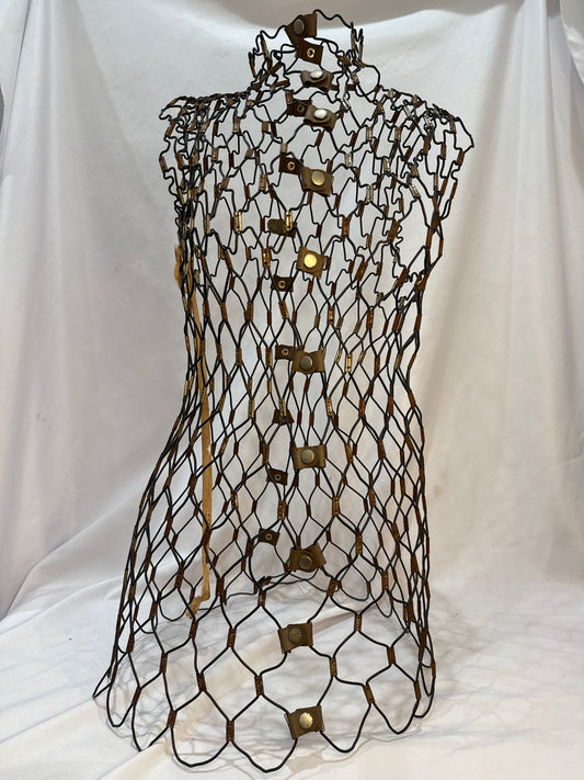 Vtg "My Double" Wire Dress Form