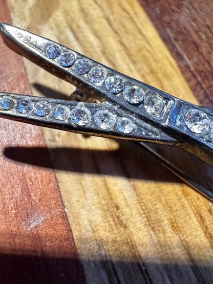 Vtg Scissors Brooch CSBH