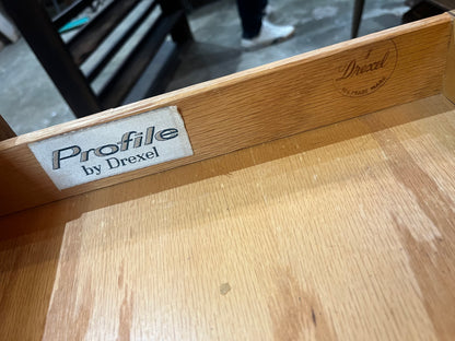 Mid-Century Modern Tambour Desk designed by John Van Koert for Drexel (cs)