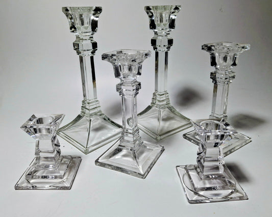 Vtg. Candlesticks (6) CS