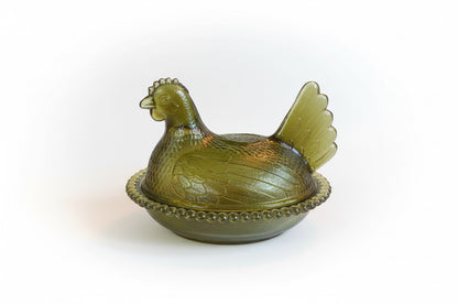 Indiana Hen on Basket CSBH