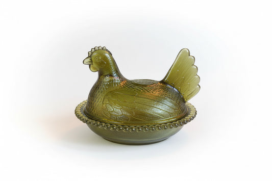 Indiana Hen on Basket CSBH