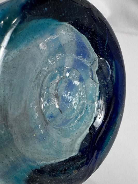 Vtg. Hand-Blown Vase CSBH