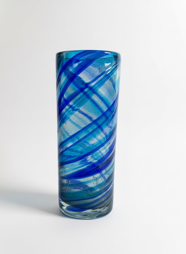 Vtg. Hand-Blown Vase CSBH