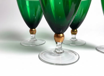 Gorham Green Crystal Set CSBH