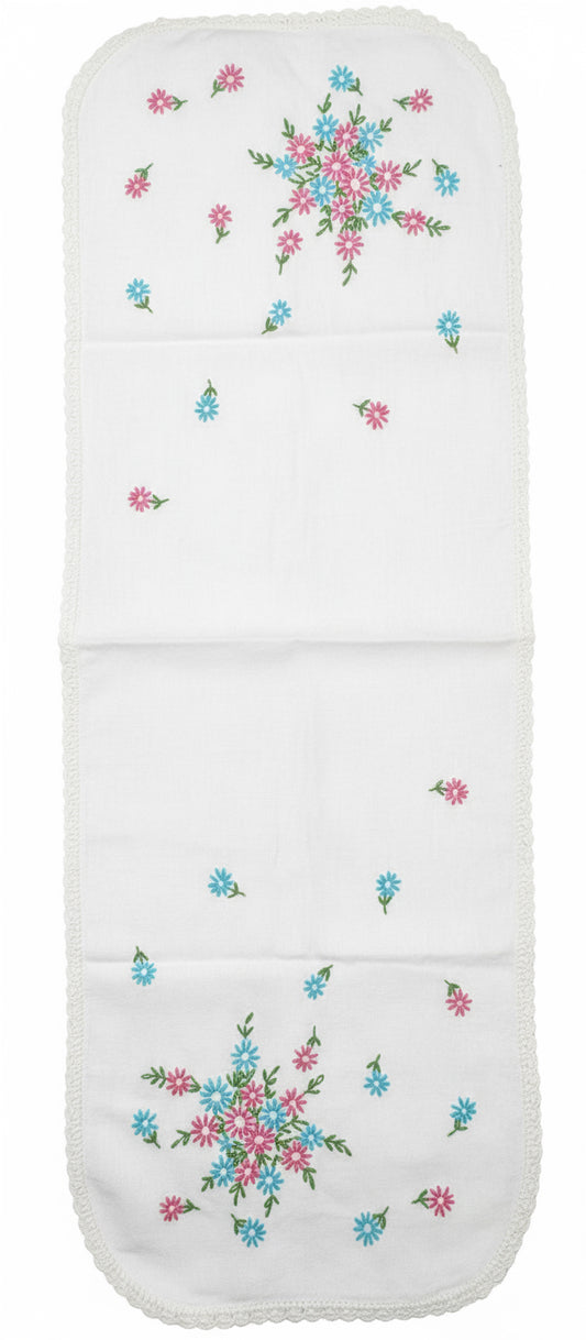 Floral Emb Table Runner CSBH