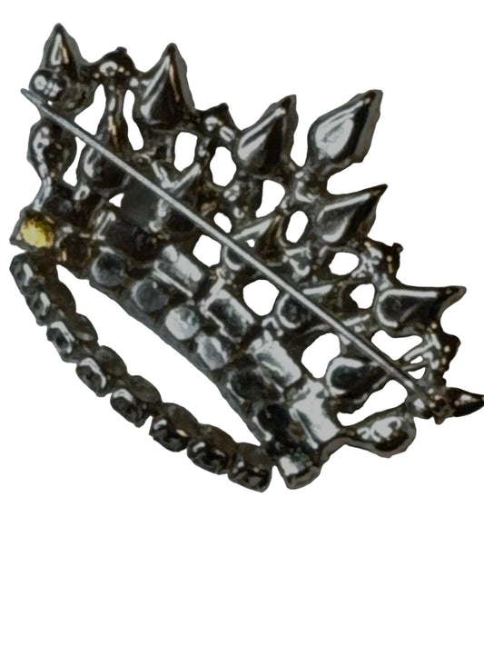 Vtg B. David Crown Brooch CSBH
