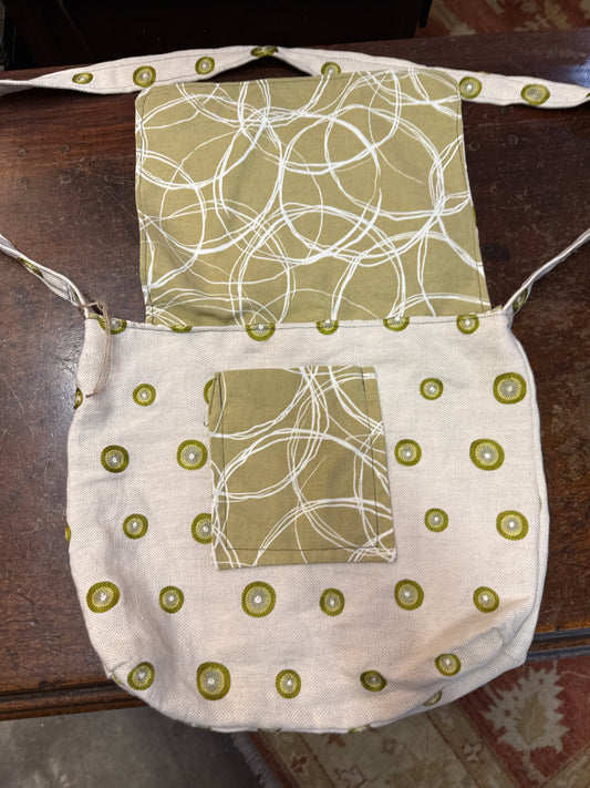 Olive Circles Crossbody Bag